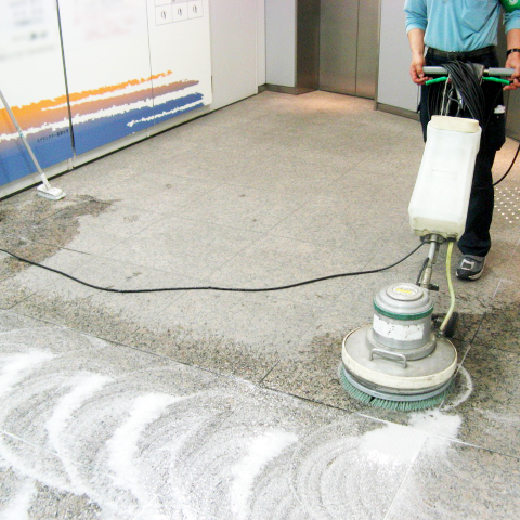 床清掃